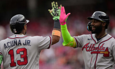 Jonrón de Acuña y tres remolcadas de Harris le dan a los Bravos su 39na victoria
