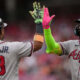Jonrón de Acuña y tres remolcadas de Harris le dan a los Bravos su 39na victoria Jonrón de Acuña y tres remolcadas de Harris le dan a los Bravos su 39na victoria