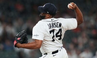 Kenley Jansen se apodera del tercer puesto con más salvados en MLB