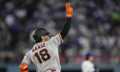 Gigantes les repiten la dosis a Dodgers detrás de dos jonrones de Haase