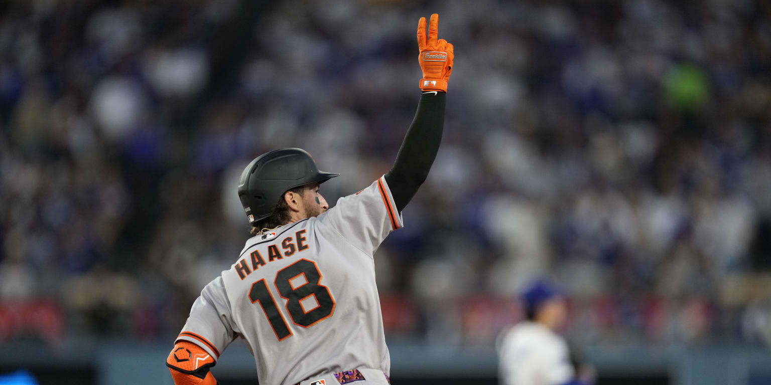 Gigantes les repiten la dosis a Dodgers detrás de dos jonrones de Haase