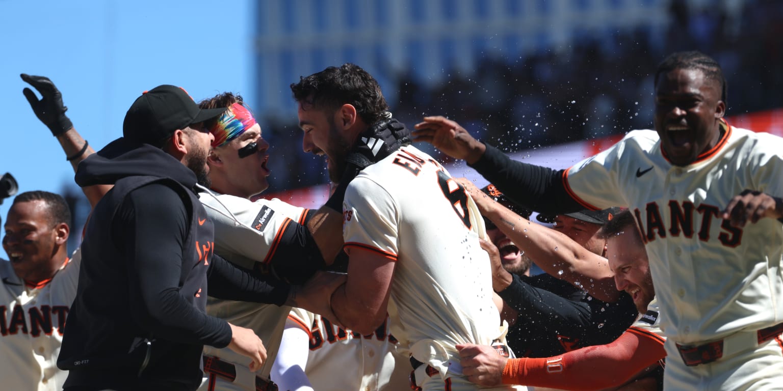 ¡Gigantes remontan desventaja de 8 y ganan con grand slam de oro!