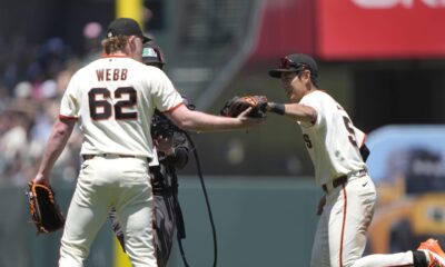 Espectacular atrapada de Lee respalda gran labor de Webb en triunfo de Gigantes