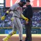 Bravos pierden a Acuña temprano por rigidez en la corva izquierda Bravos pierden a Acuña temprano por rigidez en la corva izquierda