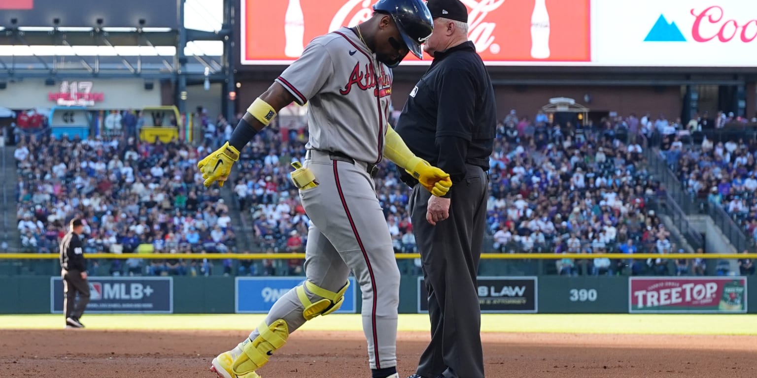 Bravos pierden a Acuña temprano por rigidez en la corva izquierda Bravos pierden a Acuña temprano por rigidez en la corva izquierda