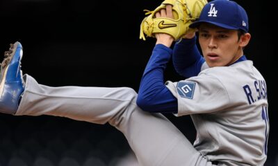 Dodgers reaccionan tras mala salida de Sasaki y sellan barrida en Washington